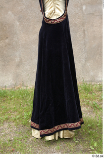 Medieval Castle lady in a dress 2 black dress historical…